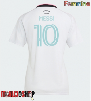Inter Miami Lionel Messi #10 Terza Maglia Femmina 2026-27 Manica Corta